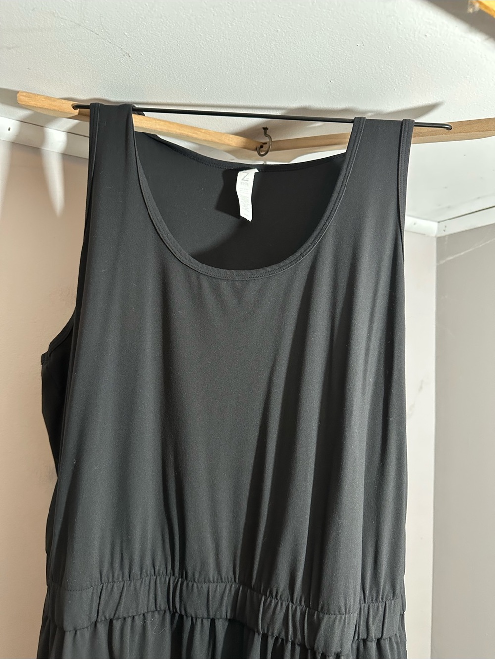 Zella Black Jumpsuit Tank Elastic Waist Womens Size Large Large - Picture 2 of 12